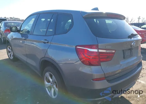 2011 BMW X3 xDrive28I z USA, uszkodzony, nr VIN 5UXWX5C5XBL702398